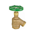 CNC клапан сада носа склонности Faucet воды 3/4 дюймов латунный с колесом руки