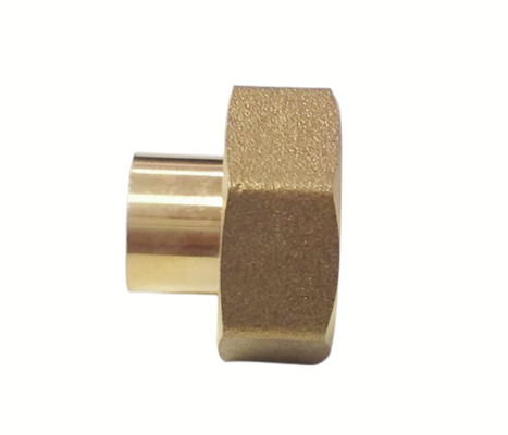 латунная арматура потока 3/4Inch GHT неэтилированная с черным набивкой