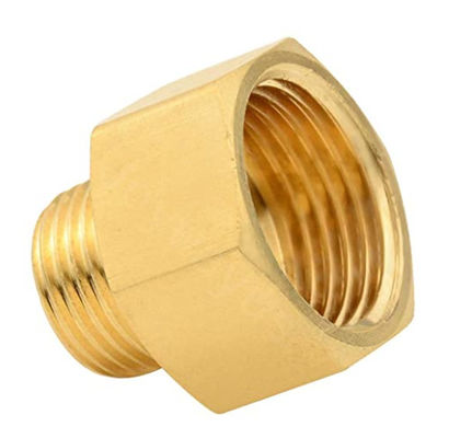 3/4" потока × 1/2» NPT потока g переходник штуцера трубы женского мужской латунный