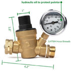 Регулятор давления воды дюйма CNC 1/2 латунный с сетью водяного фильтра